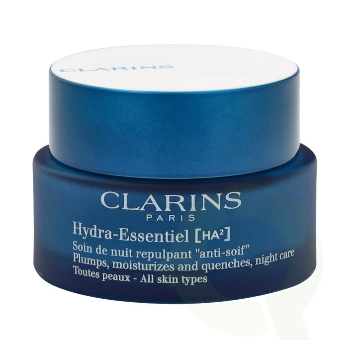 Clarins Hydra-Essentiel Night Cream 50 ml All Skin Types in the group BEAUTY & HEALTH / Skin care / Face / Face creams at TP E-commerce Nordic AB (C48991)