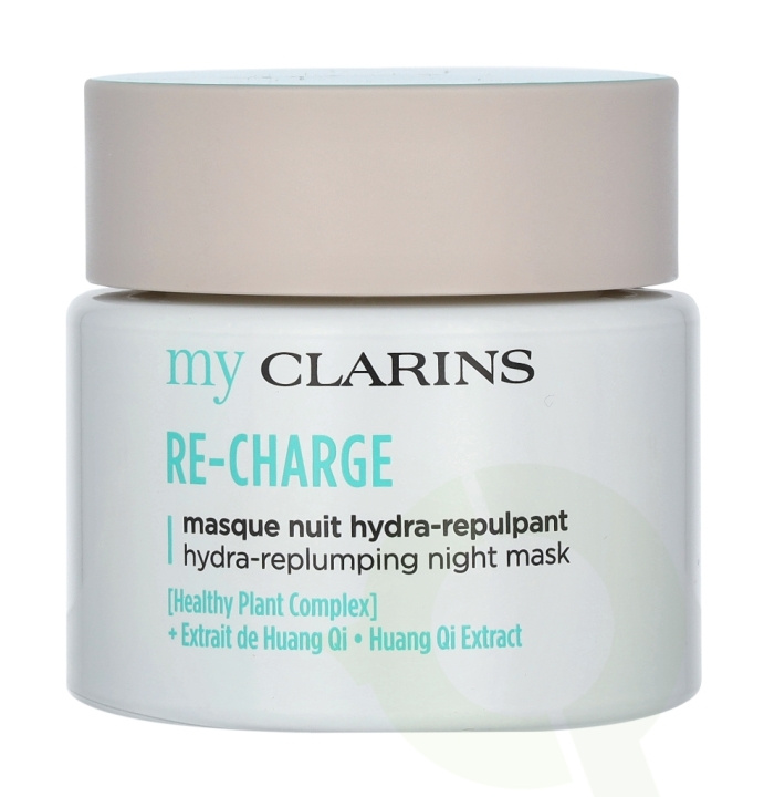 Clarins Re-Charge Hydra-Replumping Night Mask 50 ml All Skin Types in the group BEAUTY & HEALTH / Skin care / Face / Face creams at TP E-commerce Nordic AB (C49003)