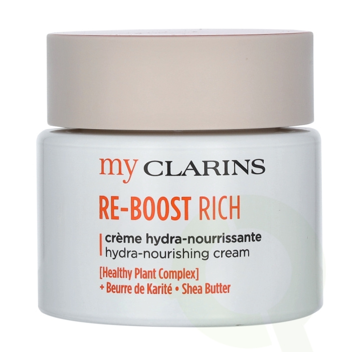 Clarins Re-Boost Rich Hydra-Nourishing Cream 50 ml Dry And Sensitive Skin in the group BEAUTY & HEALTH / Skin care / Face / Face creams at TP E-commerce Nordic AB (C49004)