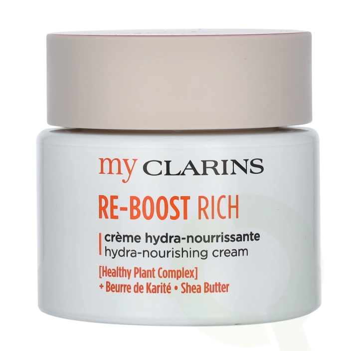 Clarins Re-Boost Rich Hydra-Nourishing Cream 50 ml Dry And Sensitive Skin in the group BEAUTY & HEALTH / Skin care / Face / Day cream at TP E-commerce Nordic AB (C49004)
