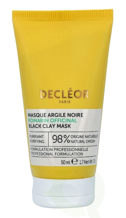 Decleor Romarin Officinal Black Clay Mask 50 ml in the group BEAUTY & HEALTH / Skin care / Face / Masks at TP E-commerce Nordic AB (C49039)