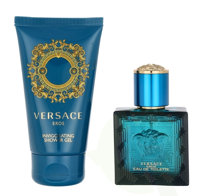 Versace Eros Pour Homme Giftset 80 ml Edt Spray 30ml/Shower Gel 50ml in the group BEAUTY & HEALTH / Gift sets / Gift sets for him at TP E-commerce Nordic AB (C49076)