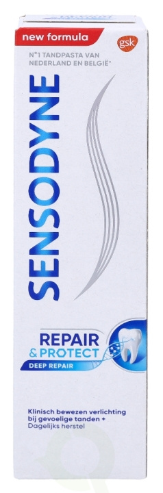 Sensodyne Repair & Protect 75 ml in the group BEAUTY & HEALTH / Oral care / Accessories for electric toothbrushes at TP E-commerce Nordic AB (C49081)