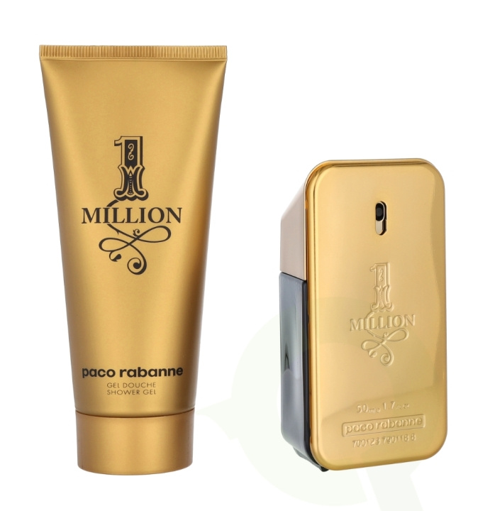 Paco Rabanne 1 Million Giftset 150 ml Edt Spray 50ml/Shower Gel 100ml in the group BEAUTY & HEALTH / Gift sets / Gift sets for him at TP E-commerce Nordic AB (C49094)