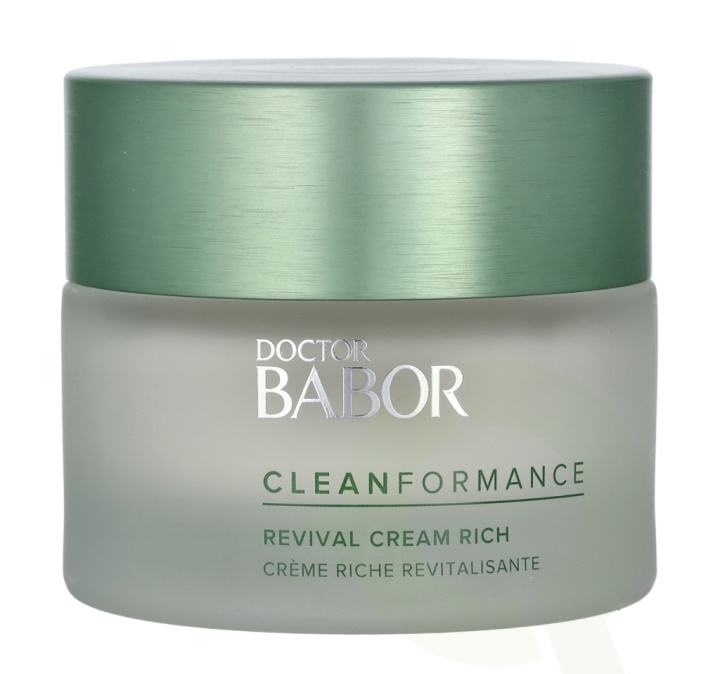 Babor Clean Formance Revival Cream Rich 50 ml in the group BEAUTY & HEALTH / Skin care / Face / Face creams at TP E-commerce Nordic AB (C49159)