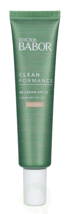 Babor Clean Formance BB Cream SPF20 40 ml #01 Light in the group BEAUTY & HEALTH / Skin care / Face / Face creams at TP E-commerce Nordic AB (C49217)