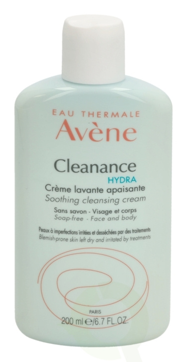 Avene Cleanance Hydra Soothing Cleansing Cream 200 ml in the group BEAUTY & HEALTH / Skin care / Face / Cleaning at TP E-commerce Nordic AB (C49251)