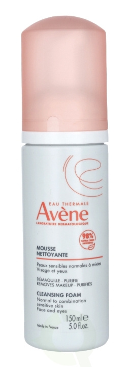 Avene Mattifying Cleansing Foam 150 ml Normal To Combination Skin in the group BEAUTY & HEALTH / Skin care / Face / Cleaning at TP E-commerce Nordic AB (C49261)