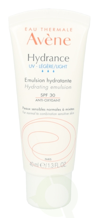 Avene Hydrance UV Hydrating Emulsion SPF30 40 ml Light in the group BEAUTY & HEALTH / Skin care / Face / Day cream at TP E-commerce Nordic AB (C49281)