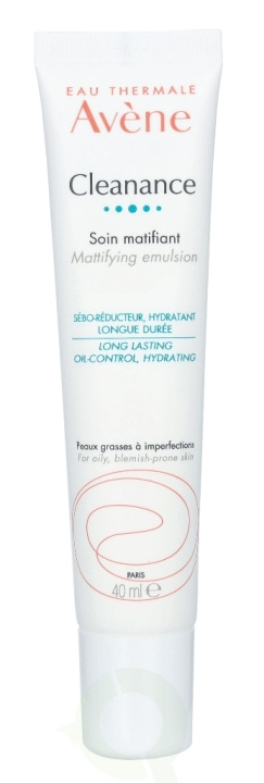 Avene Cleanance Mattifying Emulsion 40 ml For Oily ,Blemish-Prone Skin in the group BEAUTY & HEALTH / Skin care / Face / Day cream at TP E-commerce Nordic AB (C49302)