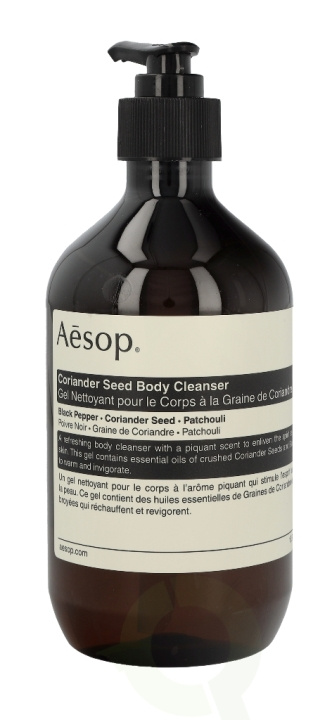 AESOP Coriander Seed Body Cleanser 500 ml in the group BEAUTY & HEALTH / Skin care / Body health / Bath & Shower gels at TP E-commerce Nordic AB (C49327)