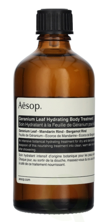 AESOP Geranium Leaf Hydrating Body Treatment 100 ml in the group BEAUTY & HEALTH / Skin care / Body health / Body lotion at TP E-commerce Nordic AB (C49335)