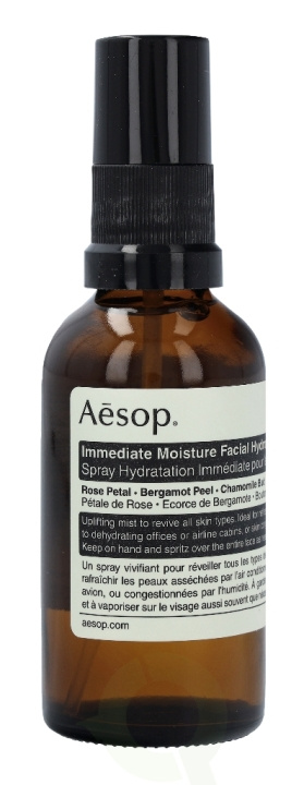 AESOP Immediate Moisture Facial Hydrosol 50 ml in the group BEAUTY & HEALTH / Skin care / Face / Face creams at TP E-commerce Nordic AB (C49336)