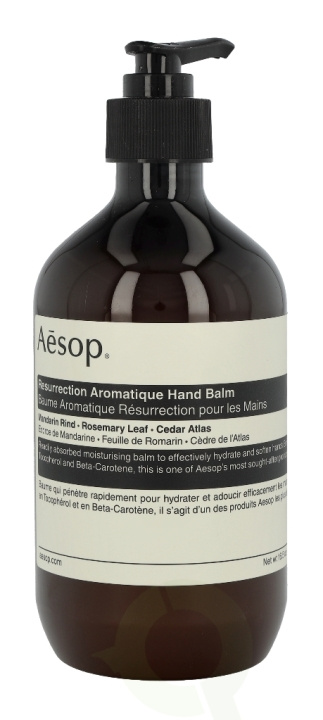 AESOP Resurrection Aromatique Hand Balm 500 ml in the group BEAUTY & HEALTH / Manicure / Pedicure / Hand Creams at TP E-commerce Nordic AB (C49346)