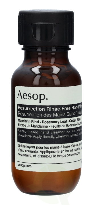 AESOP Resurrection Rinse-Free Hand Wash 50 ml in the group BEAUTY & HEALTH / Skin care / Body health / Bath & Shower gels at TP E-commerce Nordic AB (C49348)