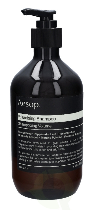 AESOP Volumising Shampoo 500 ml in the group BEAUTY & HEALTH / Hair & Styling / Hair care / Schampoo at TP E-commerce Nordic AB (C49356)