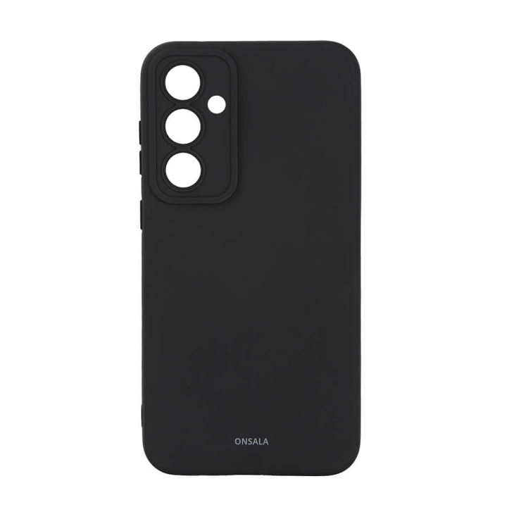 Onsala Phone Case with Silicone Feel Black - Samsung S23 FE 5G in the group SMARTPHONE & TABLETS / Phone cases / Samsung at TP E-commerce Nordic AB (C49427)