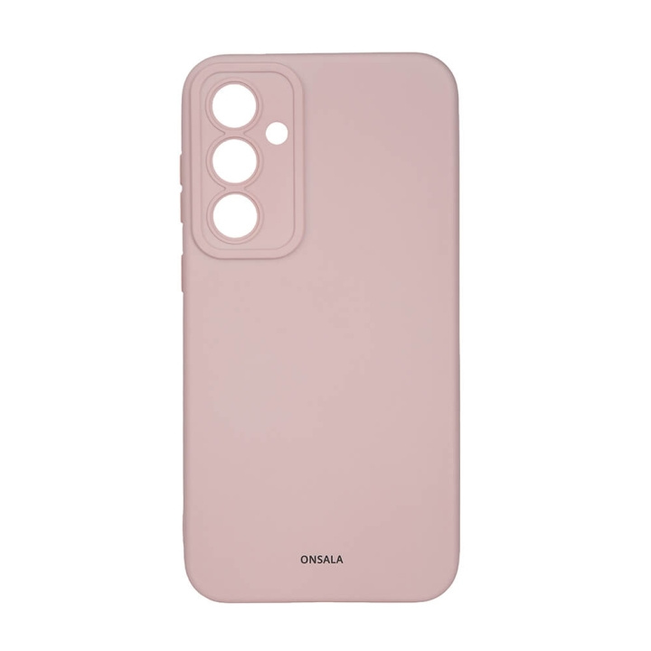 Onsala Phone Case with Silicone Feel Chalk Pink - Samsung S23 FE 5G in the group SMARTPHONE & TABLETS / Phone cases / Samsung at TP E-commerce Nordic AB (C49428)