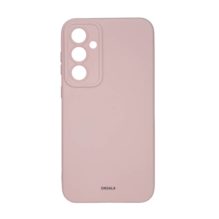Onsala Backcover Sil Touch Samsung S23 FE 5G Chalk Pink in the group SMARTPHONE & TABLETS / Phone cases / Samsung at TP E-commerce Nordic AB (C49428)