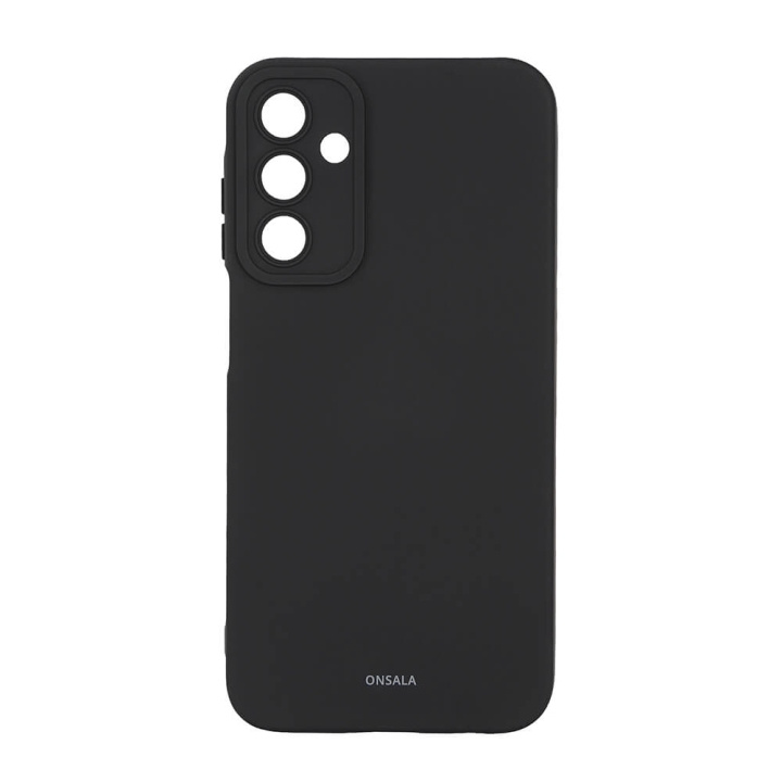 Onsala Phone Case with Silicone Feel Black - Samsung A15 5G/A15 4G in the group SMARTPHONE & TABLETS / Phone cases / Samsung at TP E-commerce Nordic AB (C49430)