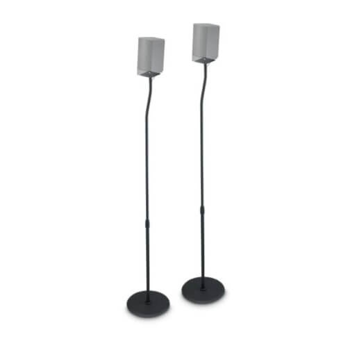 Hama Speaker Stand Universal 2-pack Black in the group HOME ELECTRONICS / Audio & Picture / Speakers & accessories / Speaker mounts at TP E-commerce Nordic AB (C49465)