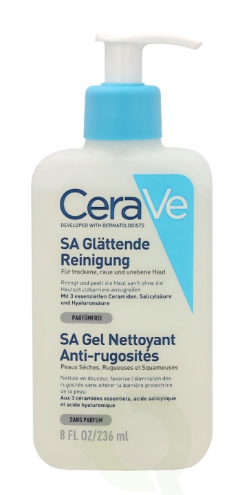 Cerave SA Smoothing Cleanser 236 ml For Dry, Rough, Bumpy Skin in the group BEAUTY & HEALTH / Skin care / Face / Cleaning at TP E-commerce Nordic AB (C49605)