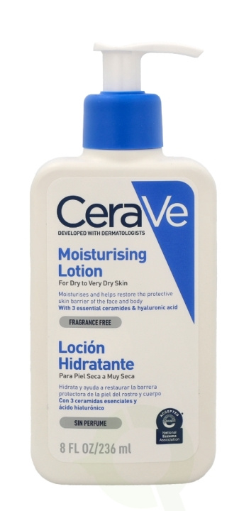 Cerave Moisturising Lotion 236 ml For Dry To Very Dry Skin in the group BEAUTY & HEALTH / Skin care / Body health / Body lotion at TP E-commerce Nordic AB (C49607)