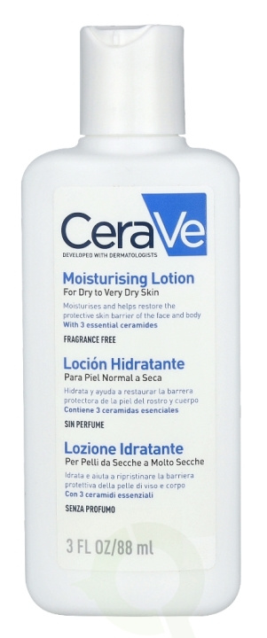 Cerave Moisturising Lotion 88 ml For Dry To Very Dry Skin in the group BEAUTY & HEALTH / Skin care / Body health / Body lotion at TP E-commerce Nordic AB (C49609)