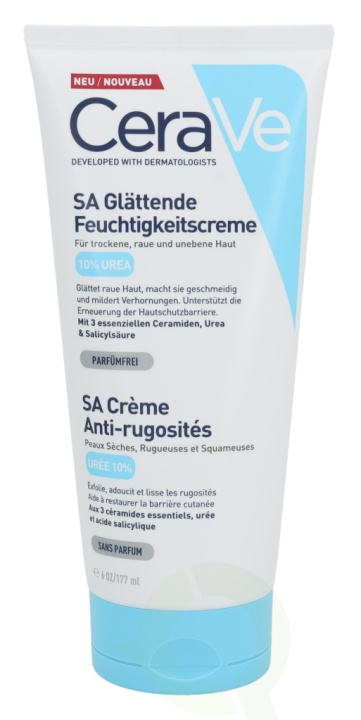 Cerave SA Smoothing Cream 177 gr For Dry, Rough, Bumpy Skin in the group BEAUTY & HEALTH / Skin care / Face / Day cream at TP E-commerce Nordic AB (C49612)