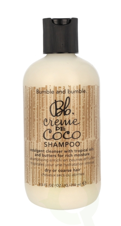Bumble and Bumble Bumble & Bumble Creme De Coco Shampoo 250 ml Indulgent Cleanser With Tropical Oils And Butters For Rich Moisture in the group BEAUTY & HEALTH / Hair & Styling / Hair care / Schampoo at TP E-commerce Nordic AB (C49825)