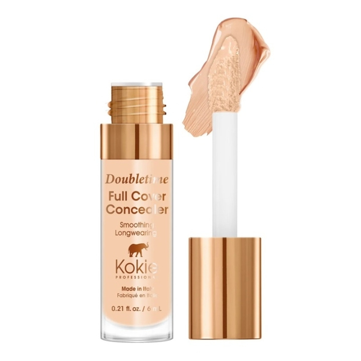 Kokie Cosmetics Kokie Doubletime Full Cover Concealer - 103 Tan Peach in the group BEAUTY & HEALTH / Makeup / Facial makeup / Concealer at TP E-commerce Nordic AB (C49866)