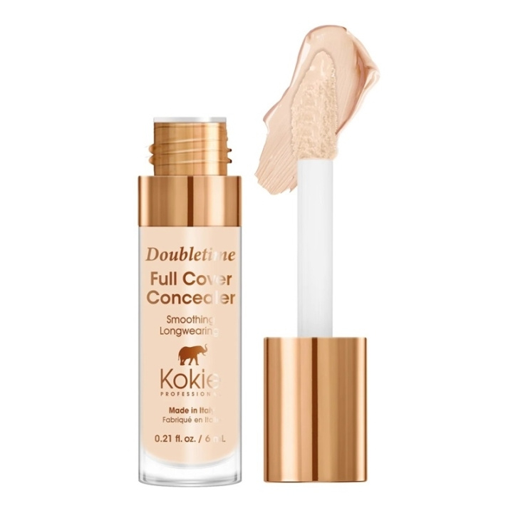 Kokie Cosmetics Kokie Doubletime Full Cover Concealer - 109 Light Sand in the group BEAUTY & HEALTH / Makeup / Facial makeup / Concealer at TP E-commerce Nordic AB (C49870)