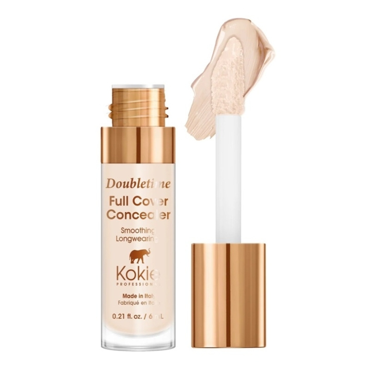 Kokie Cosmetics Kokie Doubletime Full Cover Concealer - 107 Fair Ivory in the group BEAUTY & HEALTH / Makeup / Facial makeup / Concealer at TP E-commerce Nordic AB (C49873)