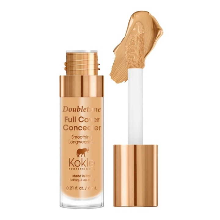 Kokie Cosmetics Kokie Doubletime Full Cover Concealer - 108 Deep Tan in the group BEAUTY & HEALTH / Makeup / Facial makeup / Concealer at TP E-commerce Nordic AB (C49874)