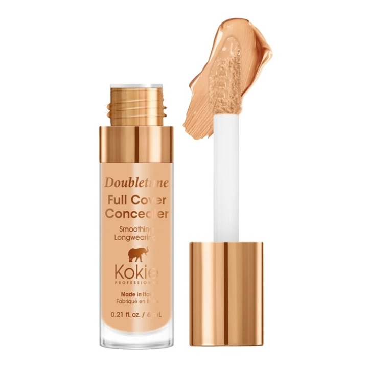 Kokie Cosmetics Kokie Doubletime Full Cover Concealer - 111 Medium Beige in the group BEAUTY & HEALTH / Makeup / Facial makeup / Concealer at TP E-commerce Nordic AB (C49875)