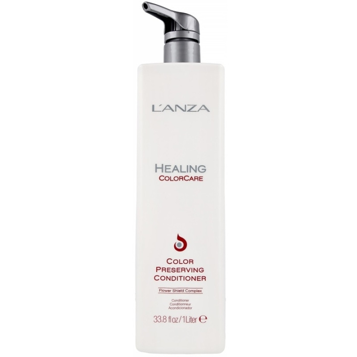 L\'anza Healing ColorCare Color Preserving Conditioner 1000ml in the group BEAUTY & HEALTH / Hair & Styling / Hair care / Conditioner at TP E-commerce Nordic AB (C49888)