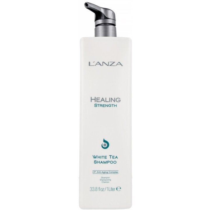 L\'anza Healing Strength White Tea Shampoo 1000ml in the group BEAUTY & HEALTH / Hair & Styling / Hair care / Schampoo at TP E-commerce Nordic AB (C49891)