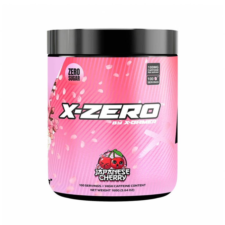 X-GAMER X-Zero 160 gram Japanes Cherry in the group COMPUTERS & PERIPHERALS / GAMING / Energydrinks for gamers at TP E-commerce Nordic AB (C49930)
