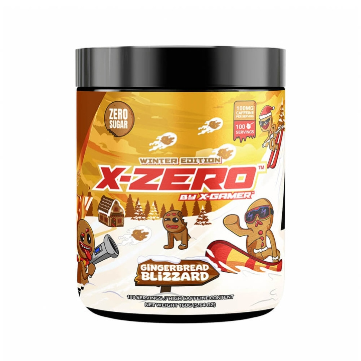X-GAMER X-Zero 160 gram Gingerbread in the group COMPUTERS & PERIPHERALS / GAMING / Energydrinks for gamers at TP E-commerce Nordic AB (C49931)