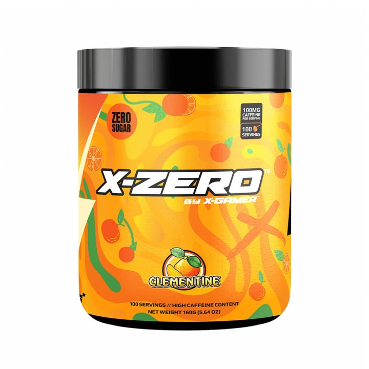 X-GAMER X-Zero 160 gram Clementine in the group COMPUTERS & PERIPHERALS / GAMING / Energydrinks for gamers at TP E-commerce Nordic AB (C49932)