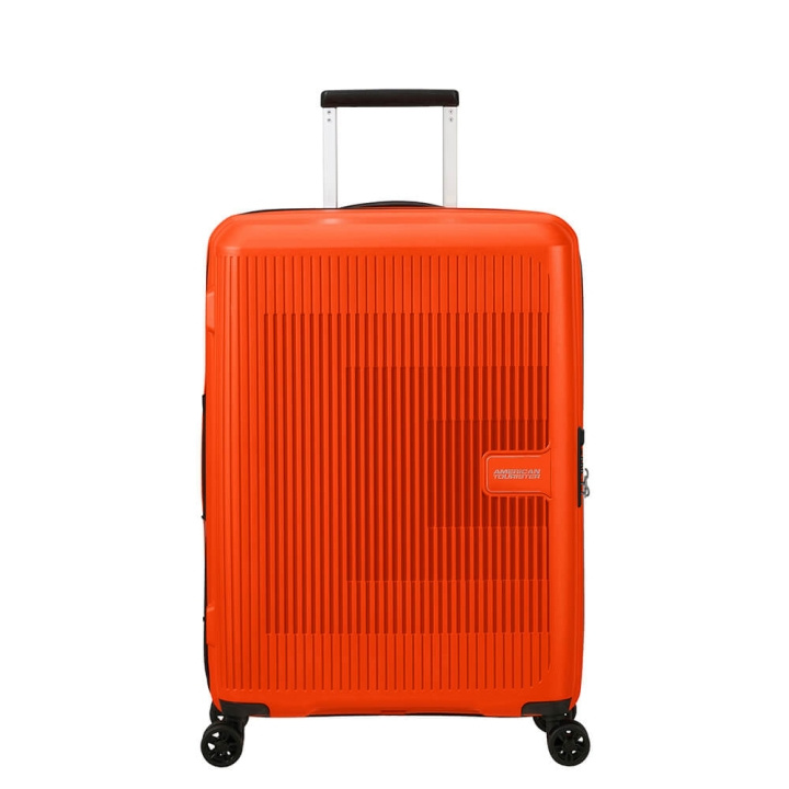 American Tourister Suitcase AeroStep Spinner 67 cm Bright Orange in the group Sport, leisure & Hobby / Travel accessories / Suitcases at TP E-commerce Nordic AB (C49948)