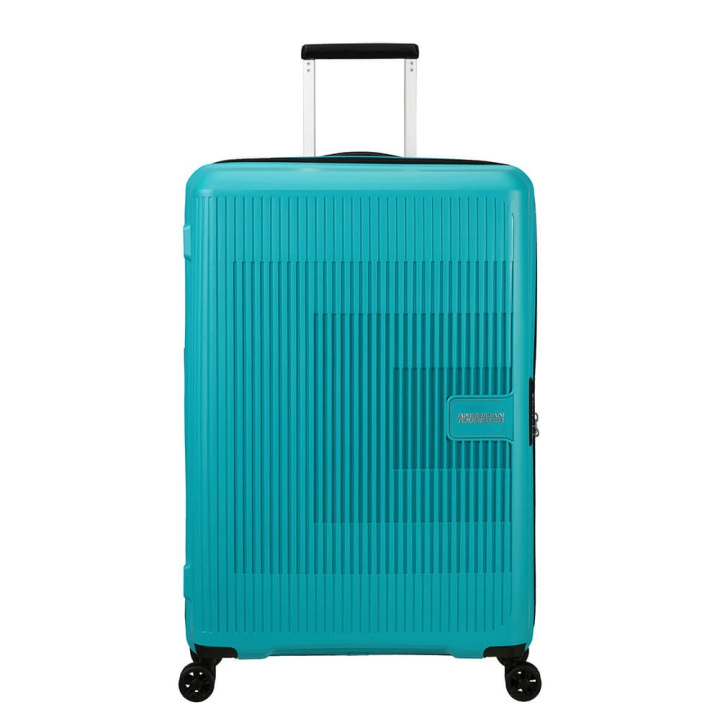 American Tourister Suitcase AeroStep Spinner 77 cm Turquoise Tonic in the group Sport, leisure & Hobby / Travel accessories / Suitcases at TP E-commerce Nordic AB (C49952)