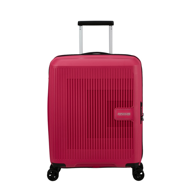 American Tourister Cabin Bag AeroStep Spinner 55 cm Pink Flash in the group Sport, leisure & Hobby / Travel accessories / Suitcases at TP E-commerce Nordic AB (C49959)