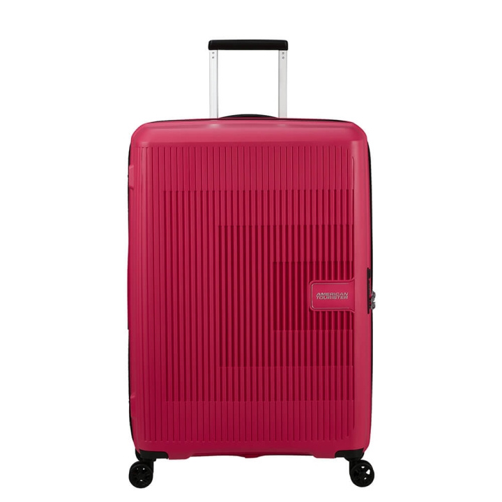 American Tourister Suitcase AeroStep Spinner 77 cm Pink Flash in the group Sport, leisure & Hobby / Travel accessories / Suitcases at TP E-commerce Nordic AB (C49961)