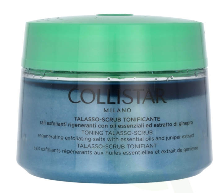 Collistar Toning Talasso Scrub 700 gr Regenerating Exfoliating Salts With Essential Oil sand Juniper Extract in the group BEAUTY & HEALTH / Skin care / Body health / Body lotion at TP E-commerce Nordic AB (C50043)