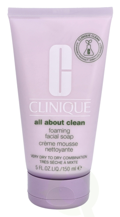 Clinique Foaming Sonic Facial Soap 150 ml Very Dry To Dry Combination in the group BEAUTY & HEALTH / Skin care / Face / Cleaning at TP E-commerce Nordic AB (C50080)