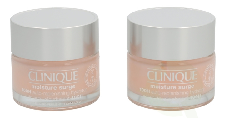 Clinique Moisture Surge 100H Auto-Replenis. Hydrator Duo Set 100 ml 2x50ml/Travel Exlucive in the group BEAUTY & HEALTH / Skin care / Face / Face creams at TP E-commerce Nordic AB (C50307)