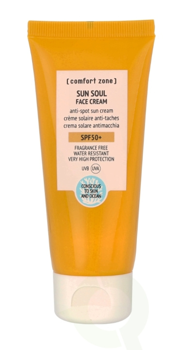 Comfort Zone Sun Soul Face Cream SPF50+ 60 ml in the group BEAUTY & HEALTH / Skin care / Tanning / Sunscreen at TP E-commerce Nordic AB (C50407)