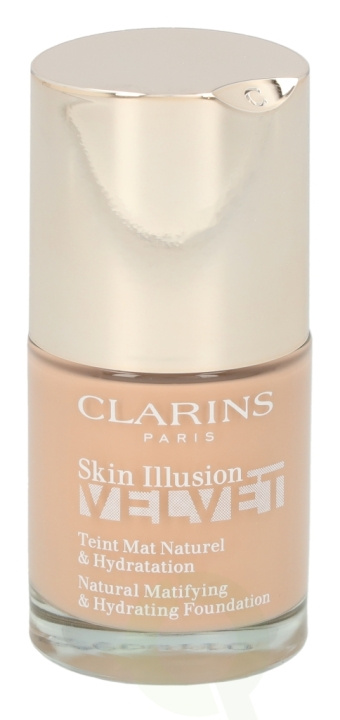 Clarins Skin Illusion Velvet Foundation 30 ml 109c in the group BEAUTY & HEALTH / Makeup / Facial makeup / Foundation at TP E-commerce Nordic AB (C50587)