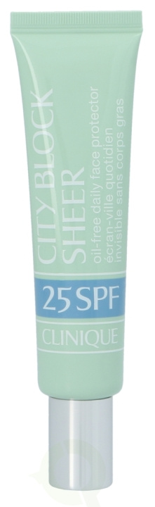 Clinique City Block Sheer SPF25 40 ml Sun Protection - All Skin Types - Oil-Free in the group BEAUTY & HEALTH / Skin care / Face / Face creams at TP E-commerce Nordic AB (C50619)